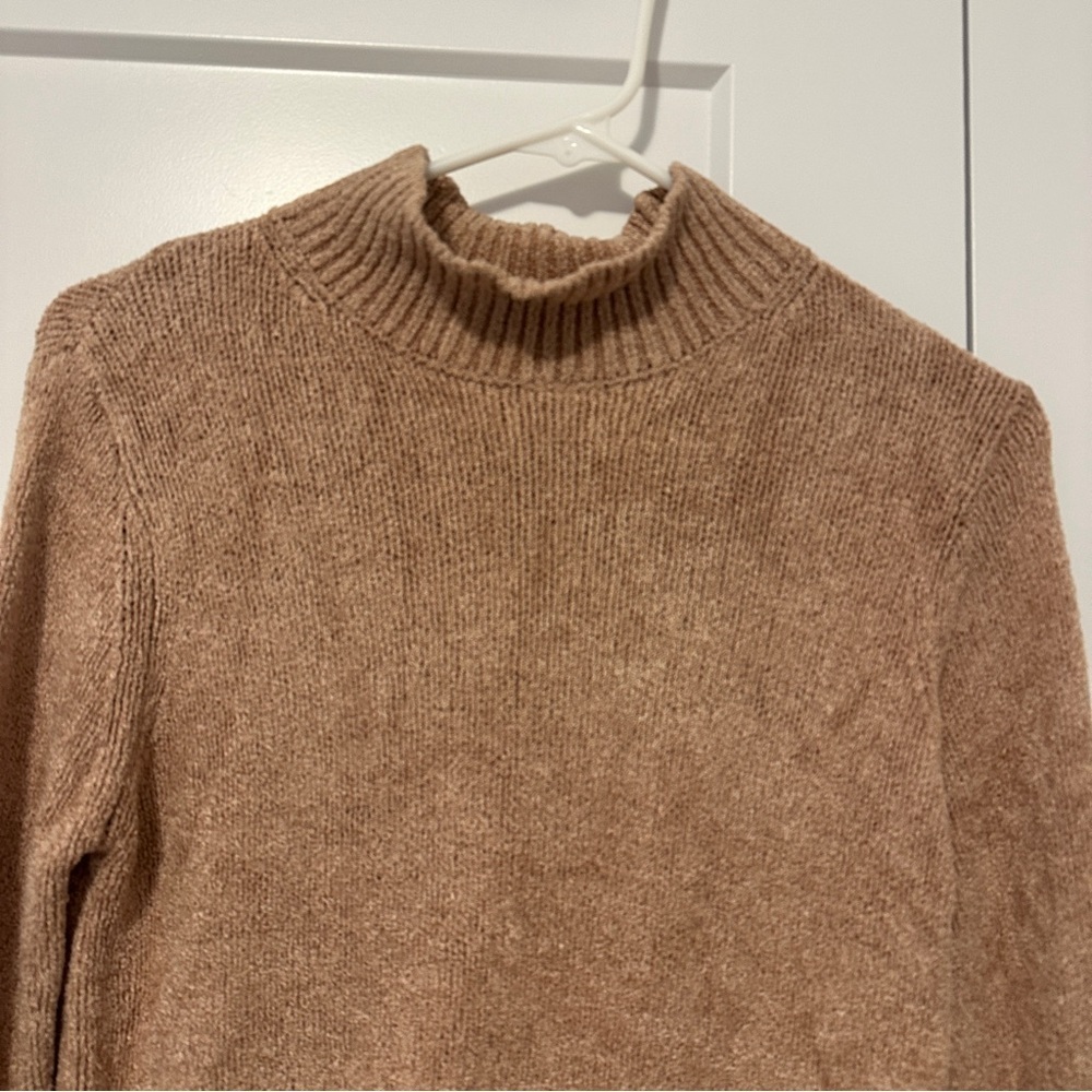 Aritzia Wilfred Dusty Rose Turtleneck Long Sleeve Sweater Size Small Women’s - Picture 3 of 11